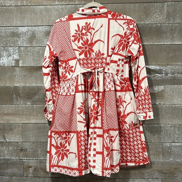 Maeve Anthropologie Dress Sz XS The Printmaker boho babydoll - Picture 9 of 11